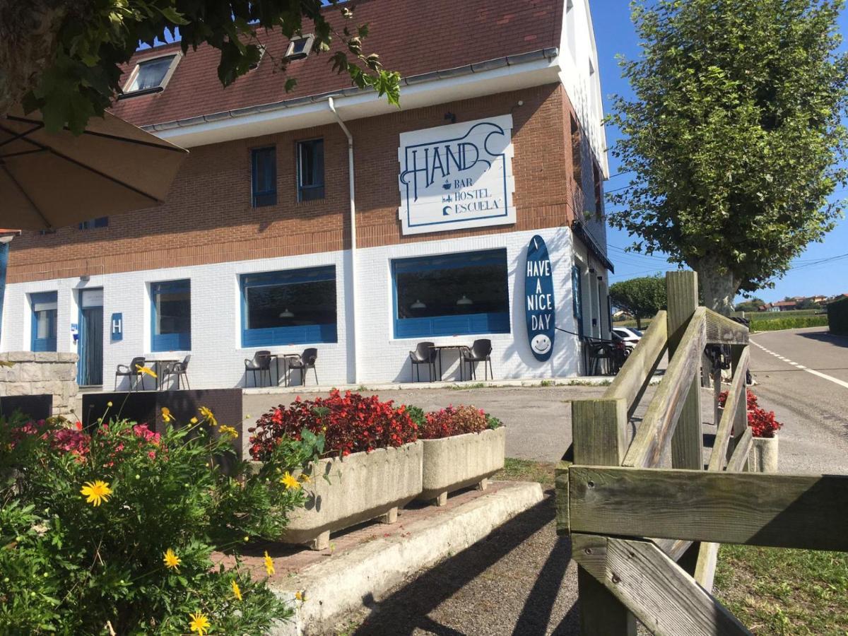H.A.N.D Surf Hostel ラングレ エクステリア 写真
